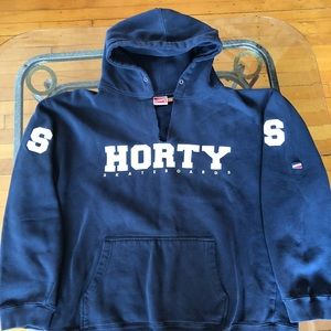 Vintage Distressed Shortys Hoodie Skateboarding